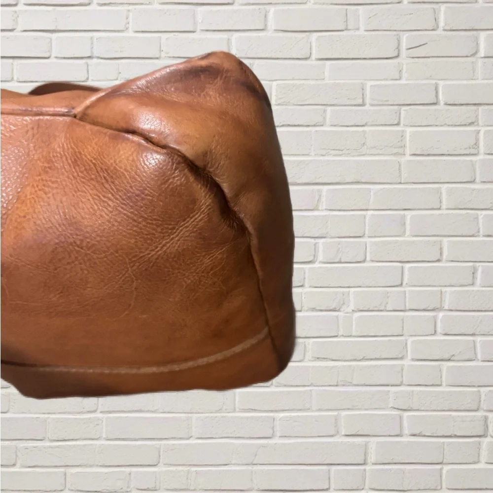 Valenca Holland Minimalist Leather Woven Crossbody Bag 11x10 Adjustable Strap - Picture 6 of 9